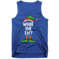 What The Elf Gift Matching Family Group Christmas Costume Great Gift Tank Top