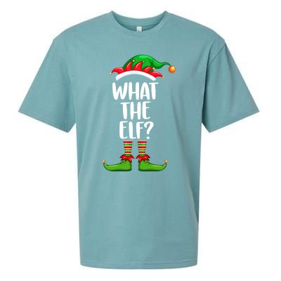 What The Elf Gift Matching Family Group Christmas Costume Great Gift Sueded Cloud Jersey T-Shirt