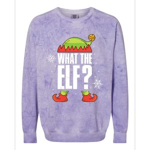 What The Elf Gift Colorblast Crewneck Sweatshirt