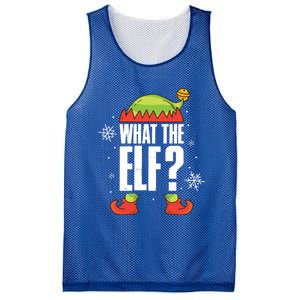 What The Elf Gift Mesh Reversible Basketball Jersey Tank