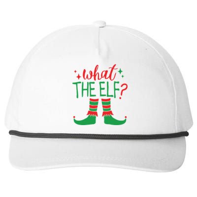 What The Elf Funny Gift Snapback Five-Panel Rope Hat