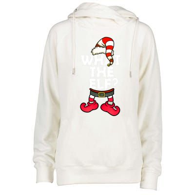 What The Elf Gift Womens Funnel Neck Pullover Hood