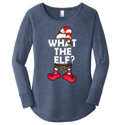 What The Elf Gift Women's Perfect Tri Tunic Long Sleeve Shirt