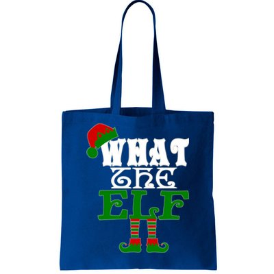 What The Elf Ugly Christmas Funny Gift Tote Bag