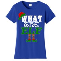 What The Elf Ugly Christmas Funny Gift Women's T-Shirt