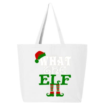 What The Elf Ugly Christmas Funny Gift 25L Jumbo Tote