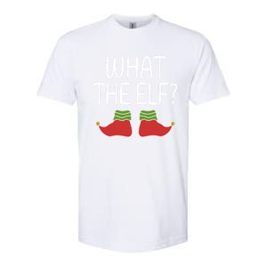 What The Elf Ugly Christmas Funny Gift Softstyle CVC T-Shirt