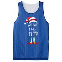 What The Elf? Family Matching Christmas Gift Group Gift Mesh Reversible Basketball Jersey Tank