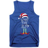 What The Elf? Family Matching Christmas Gift Group Gift Tank Top