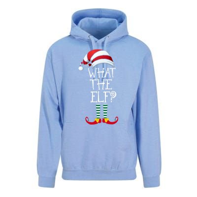 What The Elf? Family Matching Christmas Gift Group Gift Unisex Surf Hoodie