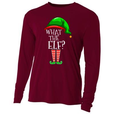 What The Elf Group Matching Family Christmas Cooling Performance Long Sleeve Crew