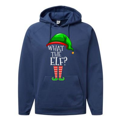 What The Elf Group Matching Family Christmas Performance Fleece Hoodie