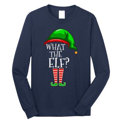 What The Elf Group Matching Family Christmas Long Sleeve Shirt