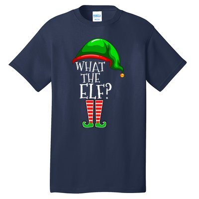 What The Elf Group Matching Family Christmas Tall T-Shirt