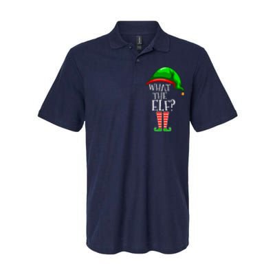 What The Elf Group Matching Family Christmas Softstyle Adult Sport Polo