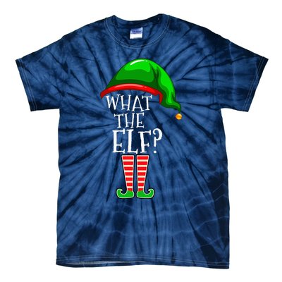 What The Elf Group Matching Family Christmas Tie-Dye T-Shirt