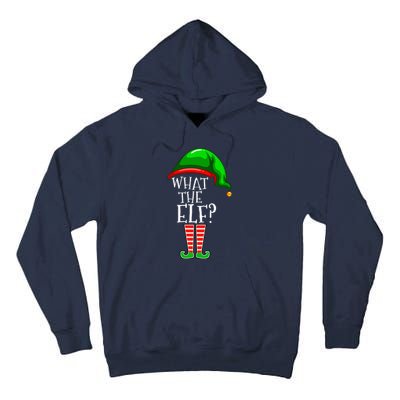 What The Elf Group Matching Family Christmas Tall Hoodie