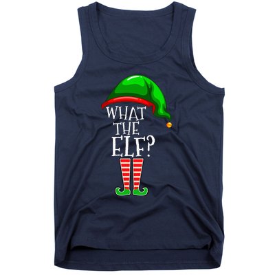 What The Elf Group Matching Family Christmas Tank Top