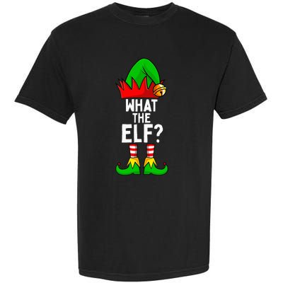 What The Elf Matching Family Christmas Garment-Dyed Heavyweight T-Shirt