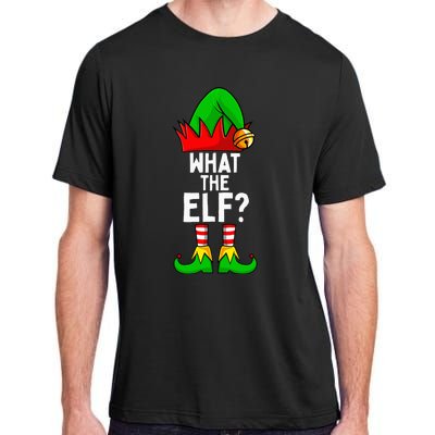 What The Elf Matching Family Christmas Adult ChromaSoft Performance T-Shirt