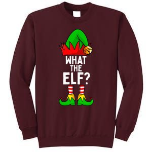 What The Elf Matching Family Christmas Tall Sweatshirt