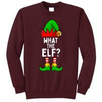 What The Elf Matching Family Christmas Tall Sweatshirt