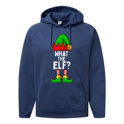 What The Elf Matching Family Christmas Performance Fleece Hoodie