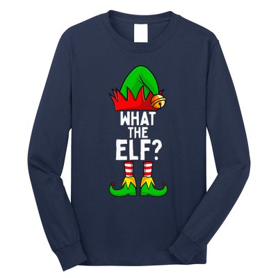 What The Elf Matching Family Christmas Long Sleeve Shirt