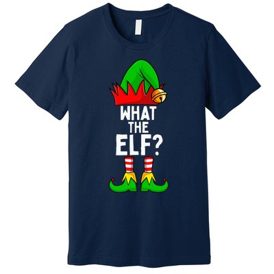 What The Elf Matching Family Christmas Premium T-Shirt