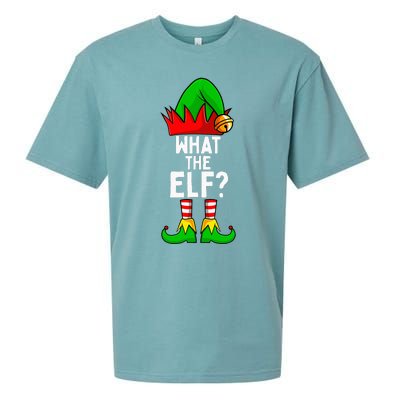 What The Elf Matching Family Christmas Sueded Cloud Jersey T-Shirt