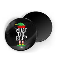 What The Elf Matching Family Group Christmas Party Pajama Magnet