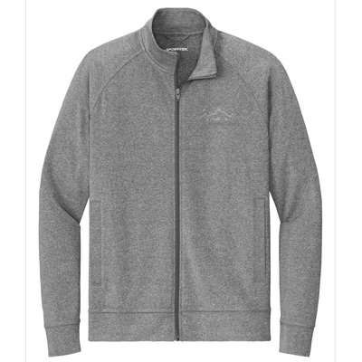 Washington The Evergreen State Nature Mountains Outdoor Gift Stretch Full-Zip Cadet Jacket