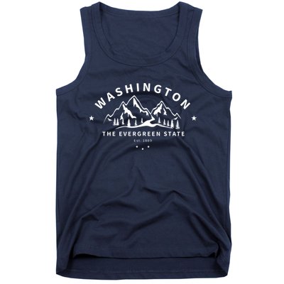 Washington The Evergreen State Tank Top