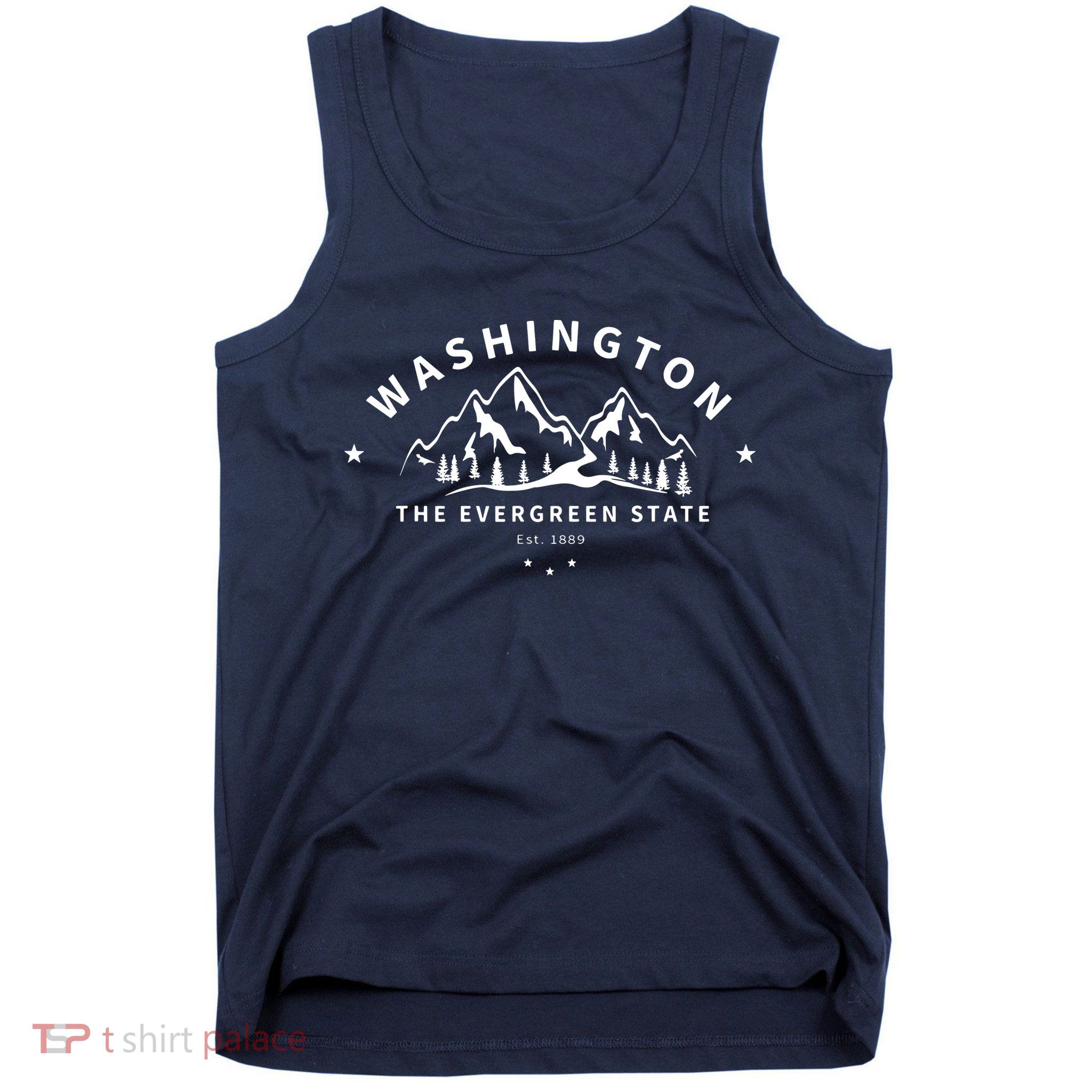Washington The Evergreen State Tank Top