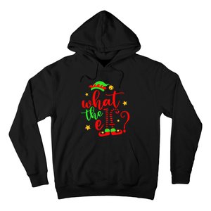 What The Elf Christmas Pajama Xmas Holiday Girl Funny Hoodie