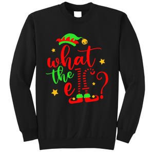 What The Elf Christmas Pajama Xmas Holiday Girl Funny Sweatshirt