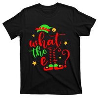 What The Elf Christmas Pajama Xmas Holiday Girl Funny T-Shirt