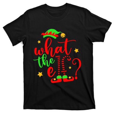 What The Elf Christmas Pajama Xmas Holiday Girl Funny T-Shirt