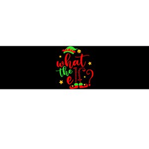 What The Elf Christmas Pajama Xmas Holiday Girl Funny Bumper Sticker