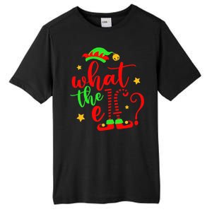 What The Elf Christmas Pajama Xmas Holiday Girl Funny Tall Fusion ChromaSoft Performance T-Shirt