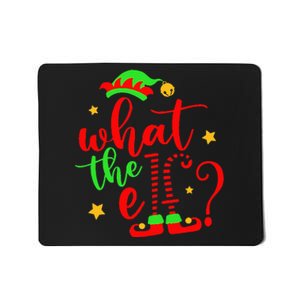 What The Elf Christmas Pajama Xmas Holiday Girl Funny Mousepad