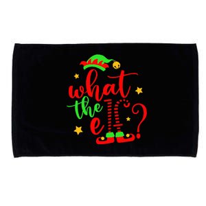 What The Elf Christmas Pajama Xmas Holiday Girl Funny Microfiber Hand Towel