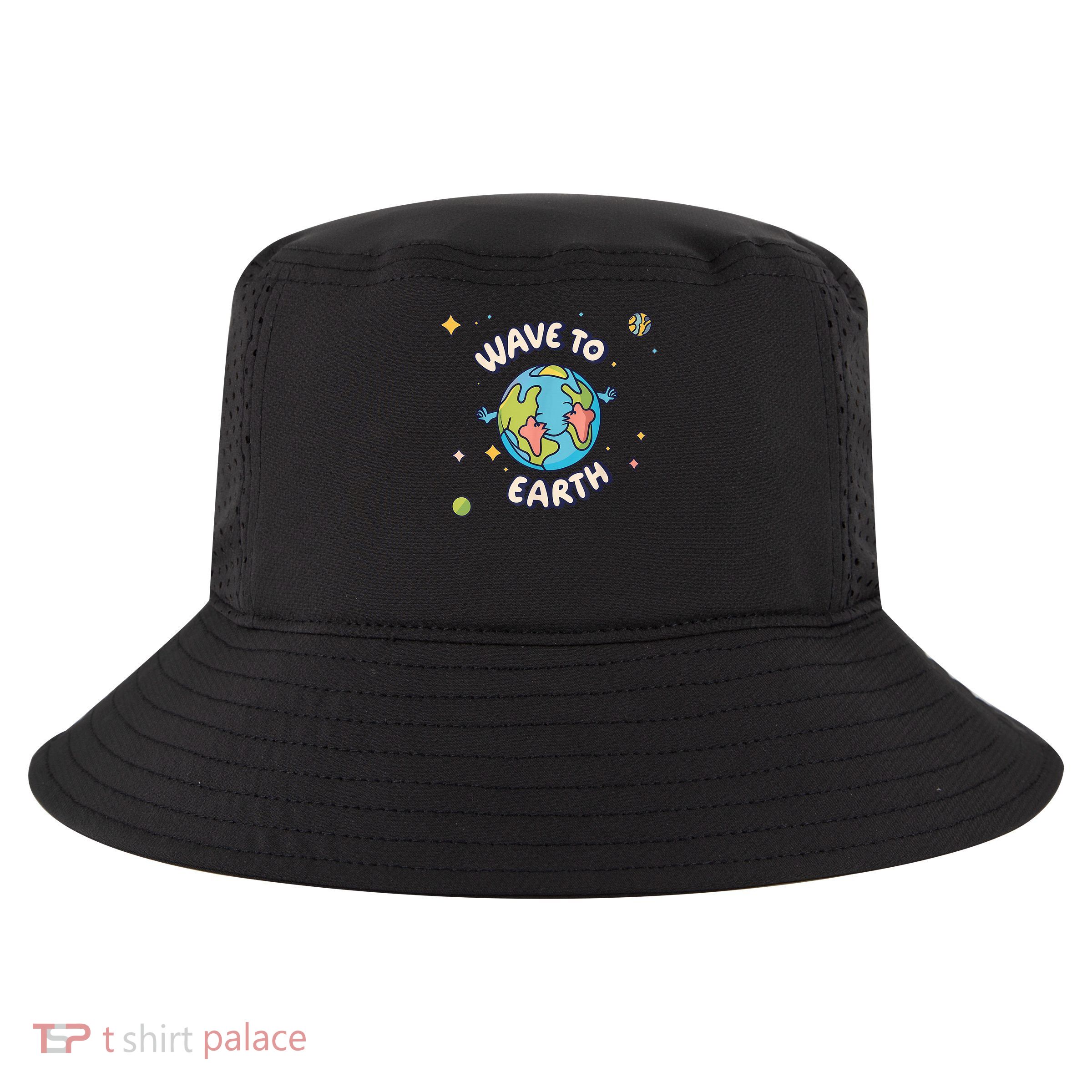 Wave To Earth Happy Earth Day Cool Comfort Performance Bucket Hat