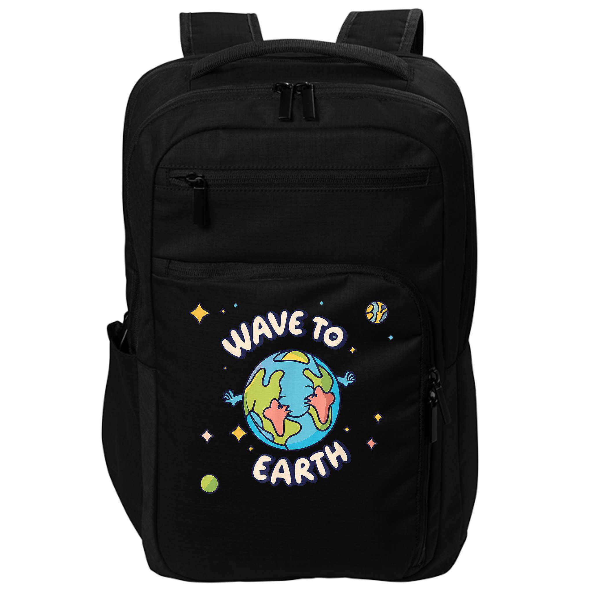 Wave To Earth Happy Earth Day Impact Tech Backpack