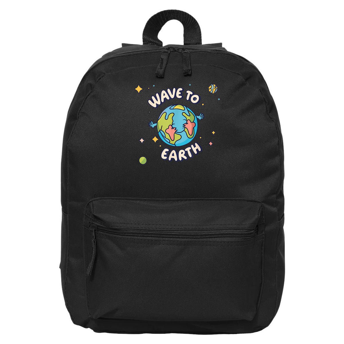 Wave To Earth Happy Earth Day 16 in Basic Backpack