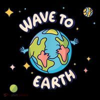 Wave To Earth Happy Earth Day 16 in Basic Backpack