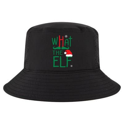 What The Elf Funny Ugly Christmas Xmas Gift Cool Comfort Performance Bucket Hat