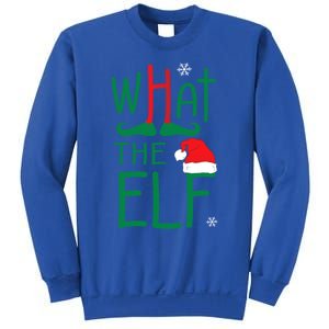 What The Elf Funny Ugly Christmas Xmas Gift Sweatshirt