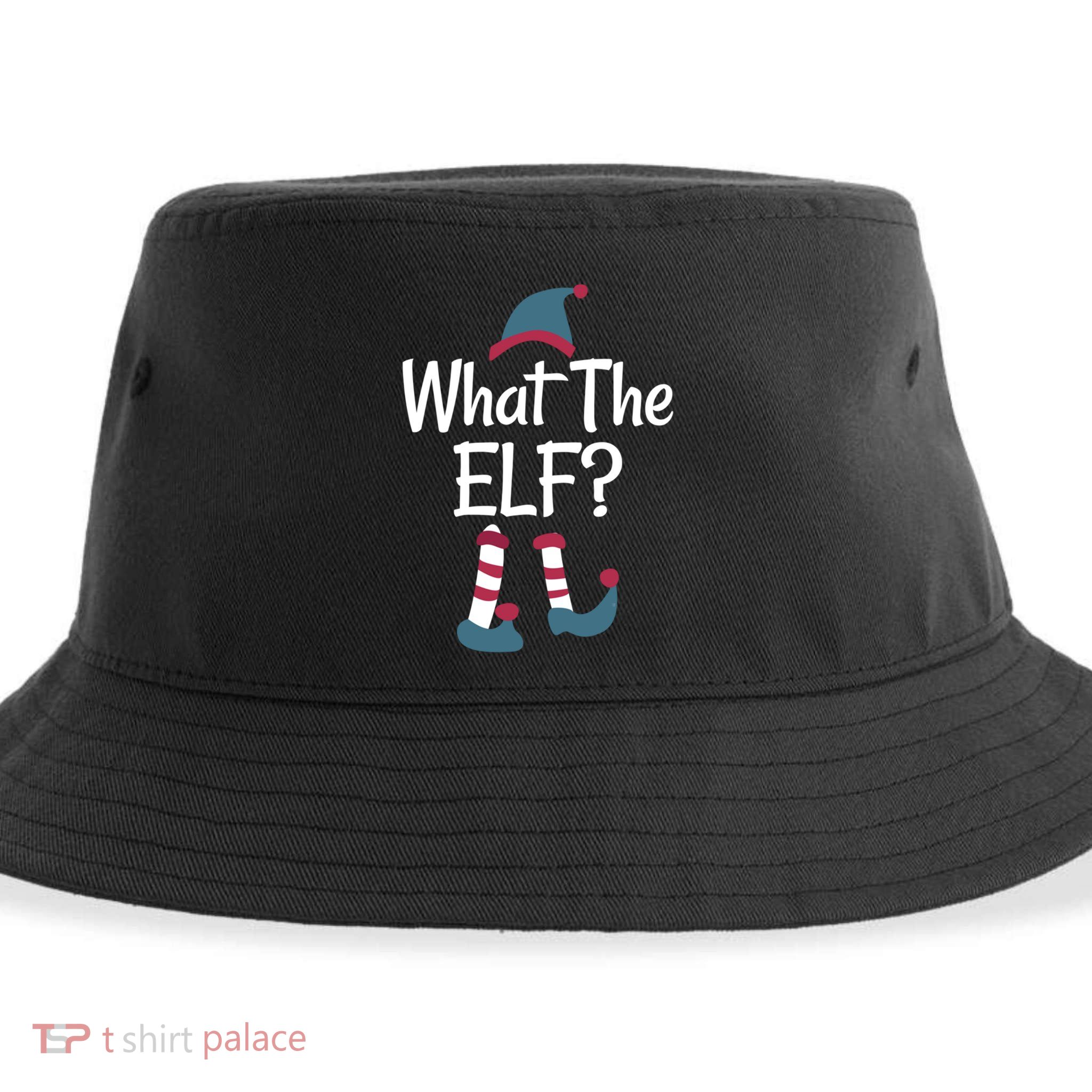 What The Elf Group Matching Family Christmas Gift Outfit Cool Gift Sustainable Bucket Hat