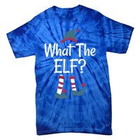 What The Elf Group Matching Family Christmas Gift Outfit Cool Gift Tie-Dye T-Shirt